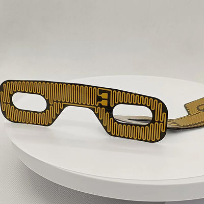 Protection de chauffage flexible de Polyimide, élément de chauffe de Graphene pour la plaque de chauffage en aluminium