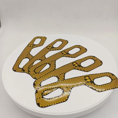 Protection de chauffage flexible de Polyimide, élément de chauffe de Graphene pour la plaque de chauffage en aluminium
