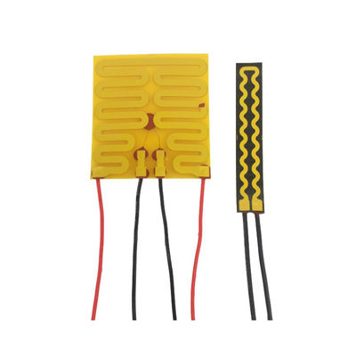 Polyimide électrique Heater Element Yellow Black Color pour le redresseur de cheveux