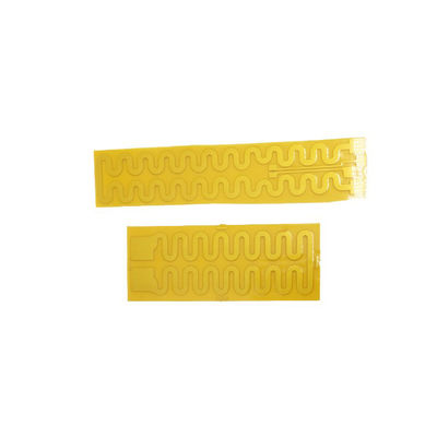 Polyimide électrique Heater Element Yellow Black Color pour le redresseur de cheveux