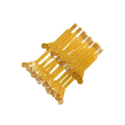 Élément de chauffe flexible de couleur jaune 500VAC avec des formes spéciales d'OEM