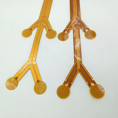 Élément de chauffe flexible de couleur jaune 500VAC avec des formes spéciales d'OEM