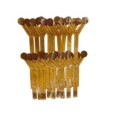 Élément de chauffe flexible de couleur jaune 500VAC avec des formes spéciales d'OEM