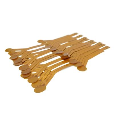 Élément de chauffe flexible de couleur jaune 500VAC avec des formes spéciales d'OEM