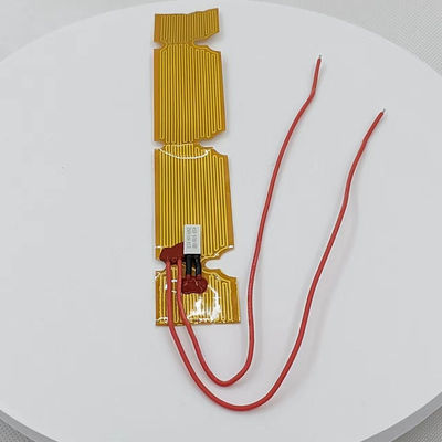12V 10 épaisseur à grande vitesse flexible électrique du chauffage 0.1mm de protection de chauffage de watt