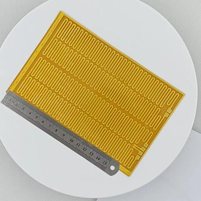 Protection de chauffage 24v mince formée spéciale de pi flexible pour le matériel médical