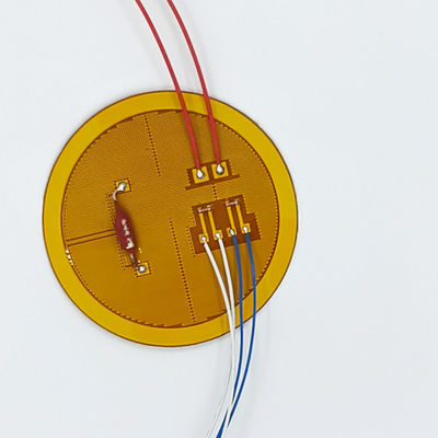 Élément de chauffe mince de Polyimide de couleur jaune pour l'instrument médical
