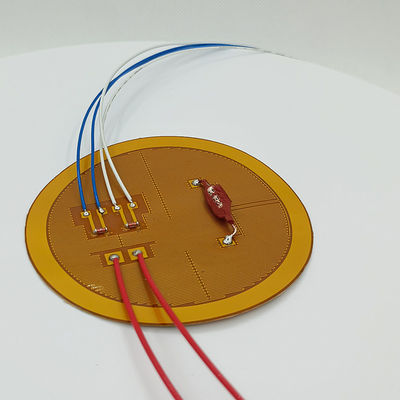 Élément de chauffe mince de Polyimide de couleur jaune pour l'instrument médical