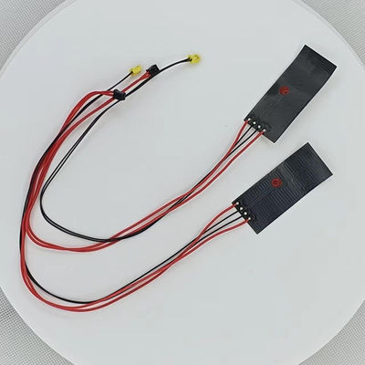 Film électrique fait sur commande de chauffage de Polyimide avec la couleur noire jaune