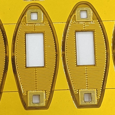Polyimide universel Heater Element, petite protection de chauffage 12v avec la couleur noire jaune
