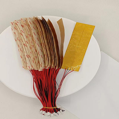 film mince de chauffage de Polyimide de 0.1mm, oreillers en U de Heater For de Kapton fait sur commande flexible