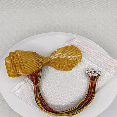 film mince de chauffage de Polyimide de 0.1mm, oreillers en U de Heater For de Kapton fait sur commande flexible