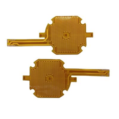 Élément de chauffe flexible jaune/noir de Heater Durable Heat Resistant Flexible de film