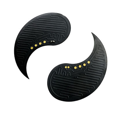 0.01 KG chauffeur polyamidé flexible chauffage à grande vitesse couleur jaune / noir