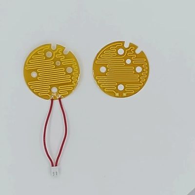 Taille personnalisée Élément chauffant polyimide Épaisseur 0,1 mm-1 mm Durable Longue durée