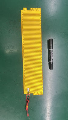 Forme et taille personnalisé Polyimide Kapton film chauffant avec adhésif arrière 3M
